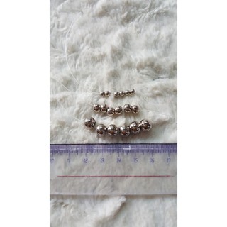 Bi nhựa lỗ lớn 3.8mm - lỗ nhỏ 1.2mm - 6mm 8mm - giảm 50% - 100gr = 50k