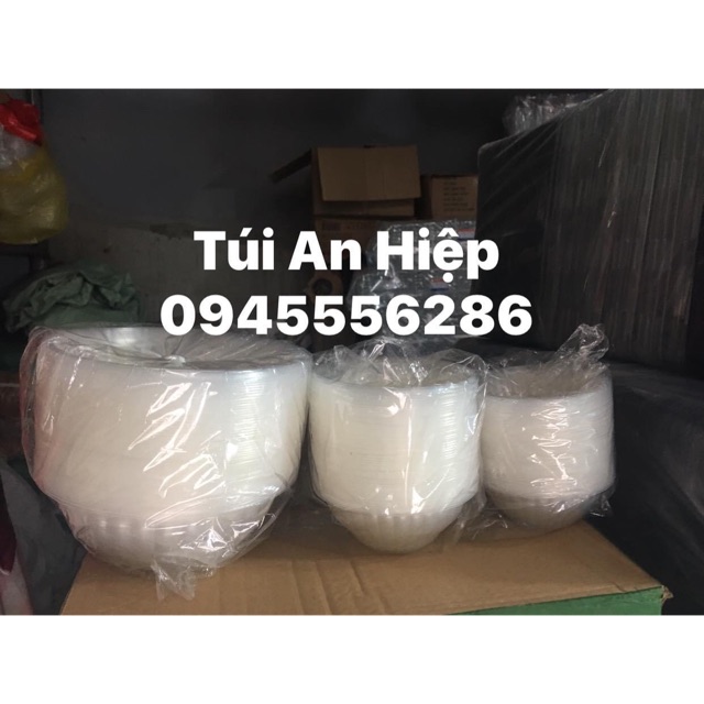 Bát nhựa (1 dây 50 bát) | Disposable plastic bowls (50pcs/ set)