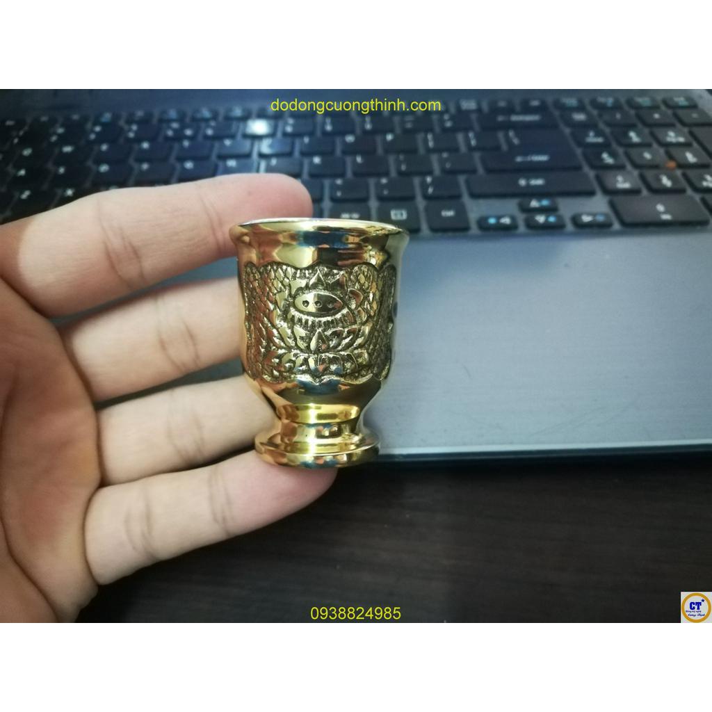 Ly hoa sen thân cao 4,5cm