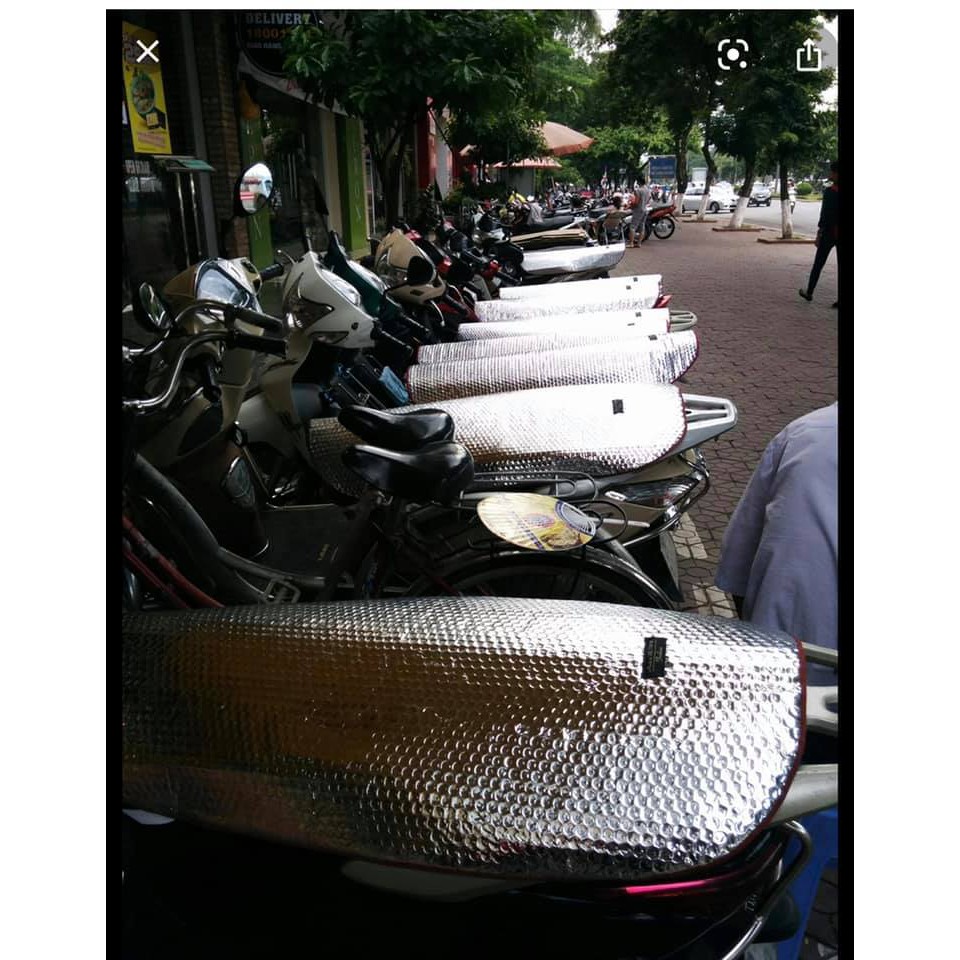 Tấm bạt phủ xe máy chống nóng 𝑭𝑹𝑬𝑬𝑺𝑯𝑰𝑷   Bạt che yên xe máy