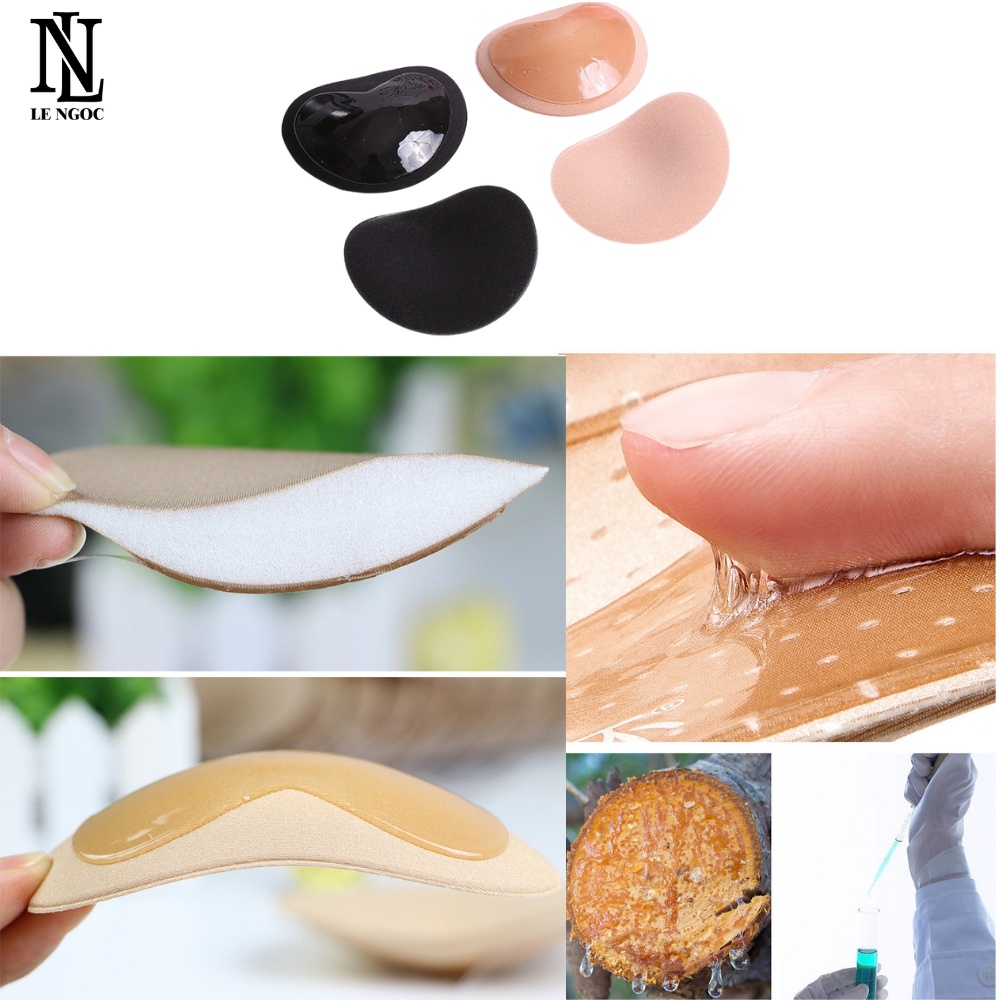Miếng dán độn áo lót,áo bơi nâng ngực, mút độn tim dày 2cm siêu nâng tăng vòng 1 Lê Ngọc 005