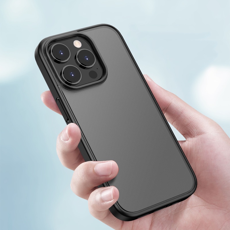 Ốp Điện Thoại Acrylic Cứng Mặt Nhám Cho compatible for iphone 14 pro max 14 14 pro 14 max 13 pro max case