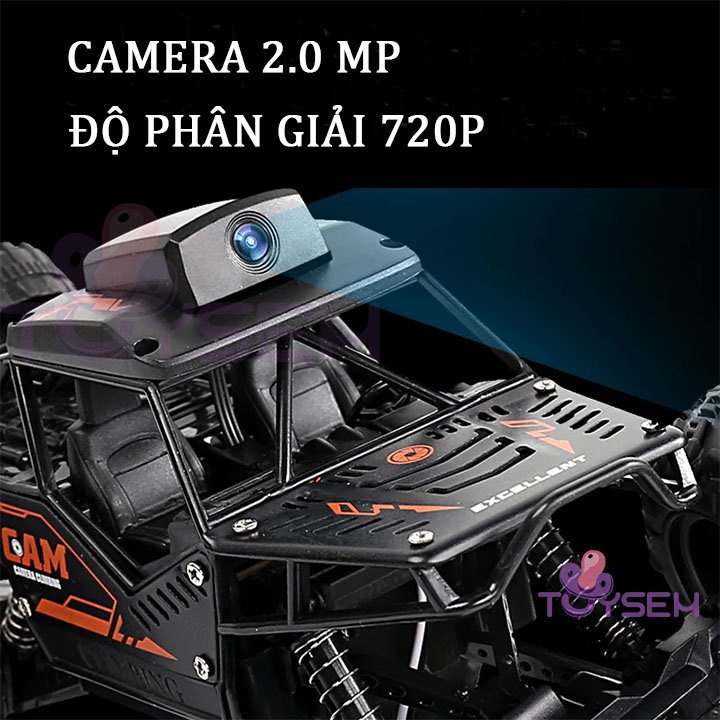 Đồ Chơi Xe Địa Hình Leo Núi Điều Kiển Từ Xa Có Camera Quay Phim, Chụp Hình