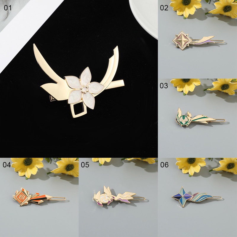 flowersqueen Phụ Kiện Kẹp Tóc Hình Anime Dễ Thương