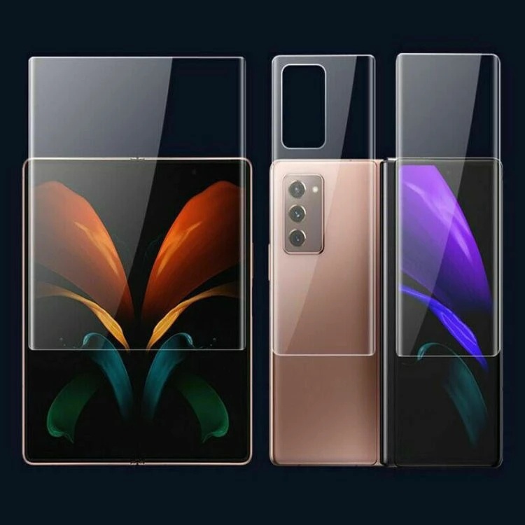 1 Bộ Film Dán Hydrogel 2 Hydrogel 3 Trong 1 Bảo Vệ Toàn Màn Hình Cho Samsung Galaxy Z Fold 2