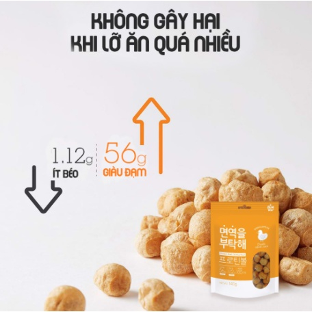 Thịt viên nướng đút lò Bowwow Thịt Vịt_Tăng cường miễn dịch