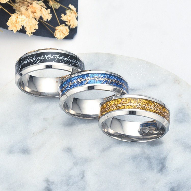 Nhẫn kiểu chúa tể những chiếc nhẫn.