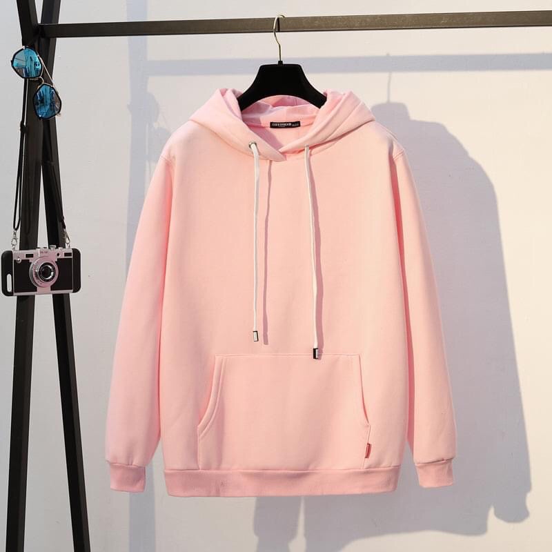 áo Hodie nỉ trơn(chất nỉ ngoại ko xù)⚡️FREESHIP EXTRA⚡️Hodie cá tính năng động