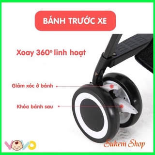 Xe đẩy em bé 2 chiều 3 tư thế cao cấp vovo vo-0247 an toàn,tiện lợi - ảnh sản phẩm 5