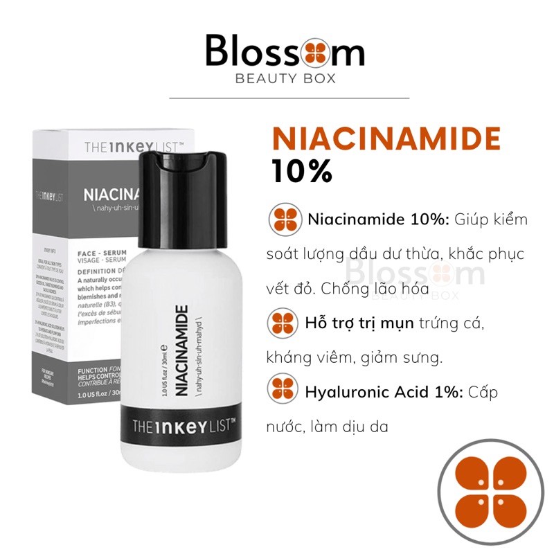 Bộ chăm sóc da The inkey list | Serum Niacinamide, Hyaluronic, retinol, vitamin C, caffeine | BigBuy360 - bigbuy360.vn