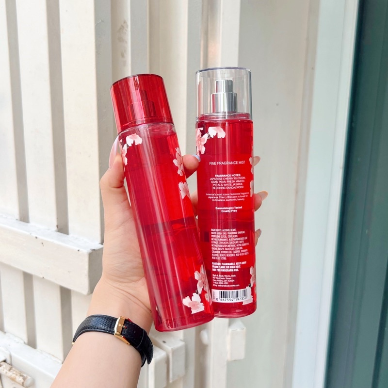 Xịt thơm Bath & Body Works - Japanese Cherry Blossom Limited