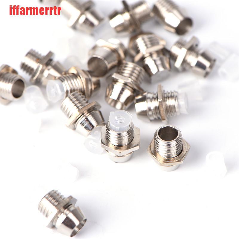 {iffarmerrtr}20Pcs Copper 3mm Light Emitting Diode LED Holder Mount Panel Display KGD