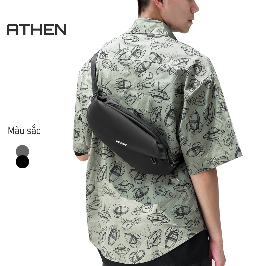 Túi đeo chéo nam cao cấp thiết kế sang trọng hiện đại hàng nhập khẩu chính hãng thời trang Athen