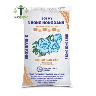 1kg bột mì số 11 bông hồng xanh tách từ bao 25kg