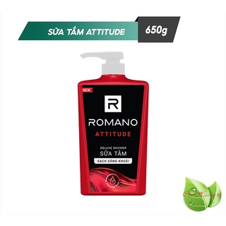 Romano: Sữa Tắm Hương Nước Hoa Romano Attitude 650g/chai