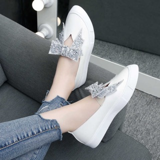 🔰Giày slip on nơ kim tuyến siêu xinh🔰Hàng order