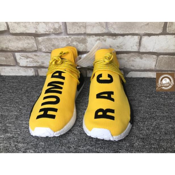 10.10 <3 NEW<<< Giầy thể thao NMD HUMAN RACE yellow thời trang nam nữ . hàng cso bảo hành 2020 . . . : ⚡ new Ll . . .