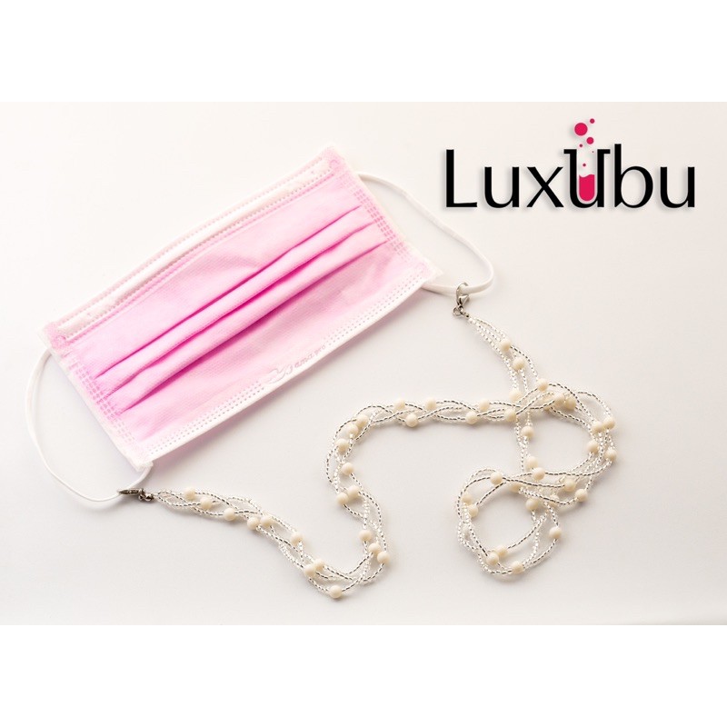 //Luxubu// HAND MADE Tripple Dây đeo khẩu trang hạt cườm/ Mask strap / dây đeo sành điệu / dây đeo kính