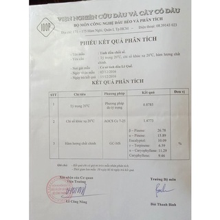 Tinh dầu chổi xể (thương hiệu Lê Quế)