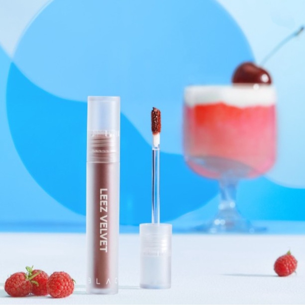 Son kem BLACK ROUGE Leez Velvet Tint mềm mướt căng mọng mịn môi Blackrouge BLRO12