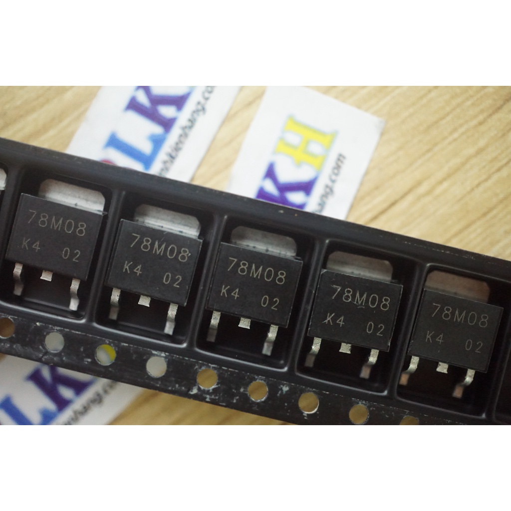 4 IC nguồn 78M08 TO-252 chính hãng