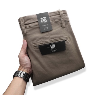 Quần Kaki Nam ICONDENIM Slim Fit Smart Basic QKID0010