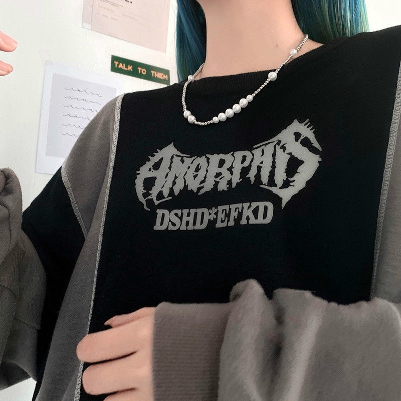 Dây chuyền ngọc trai kiểu bất đối xứng đơn giản dễ phối đồ 22383