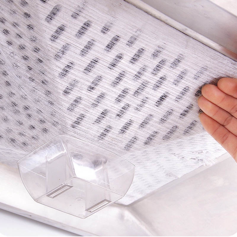 Set 6/12 Giấy Thấm Dầu Vải Không Dệt Chống Thấm Nước Cách Nhiệt Thông Dụng Cho Nhà Bếp