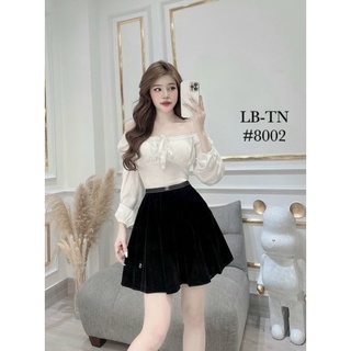 Chân váy Nhung xếp ly đẹp