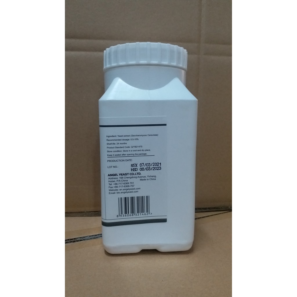 Yeast Peptone FP101 - Hộp 500g - Hãng Angel - Môi trường lên men, nuôi vi sinh (có thể dùng thay peptone thịt)