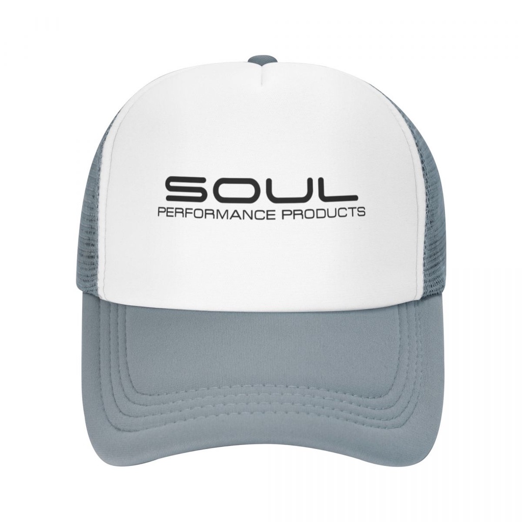Logo SOUL Ludacris (2) Mũ lưới dành cho người lớn Trucker Nam Nữ Vành phẳng Mũ bóng chày Lưới cứng c