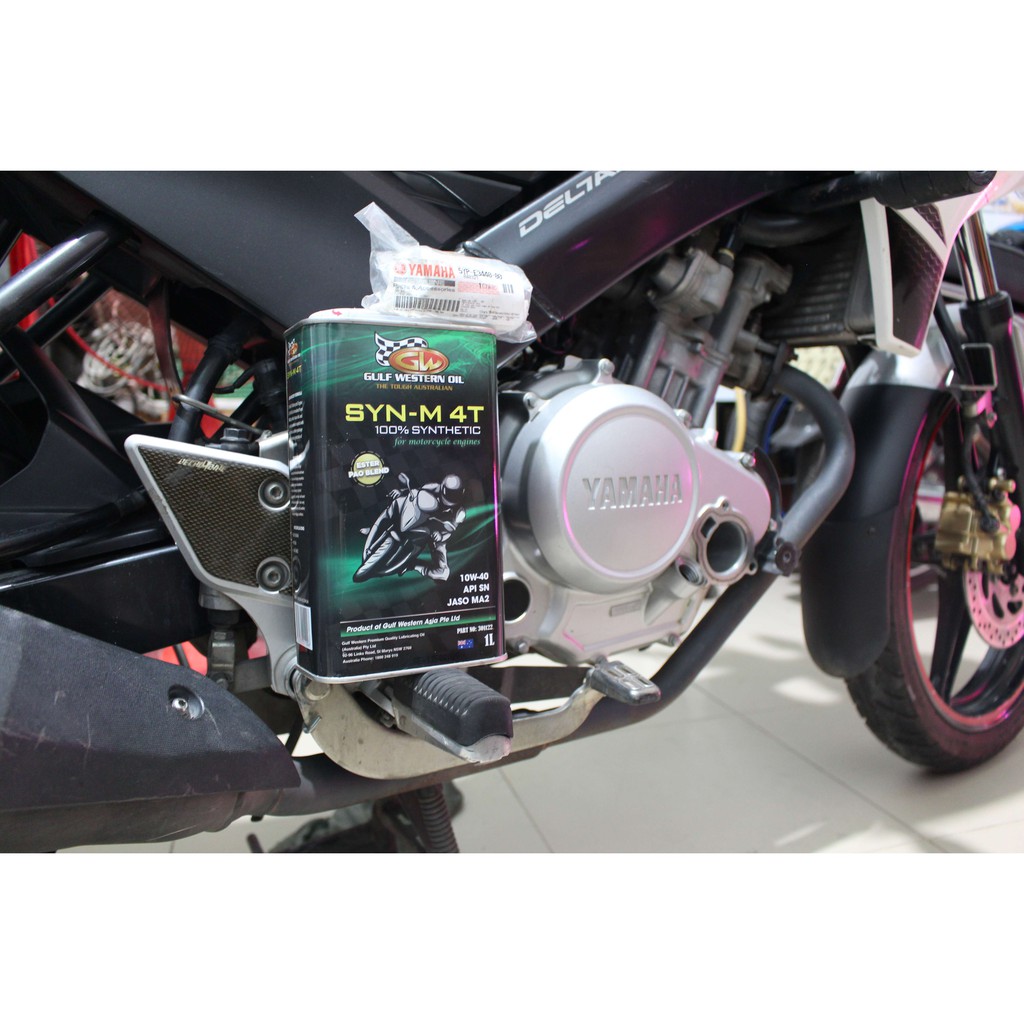 Nhớt Gulf Western Oil PAO ESTER 10W40 chiết lẻ 1Lit-1.4Lit