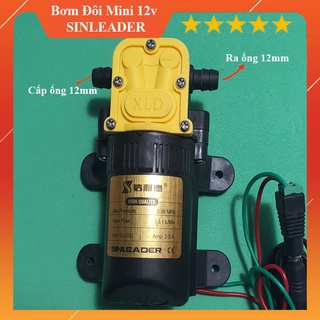 Máy bơm nước mini 12v -máy tăng áp nước.