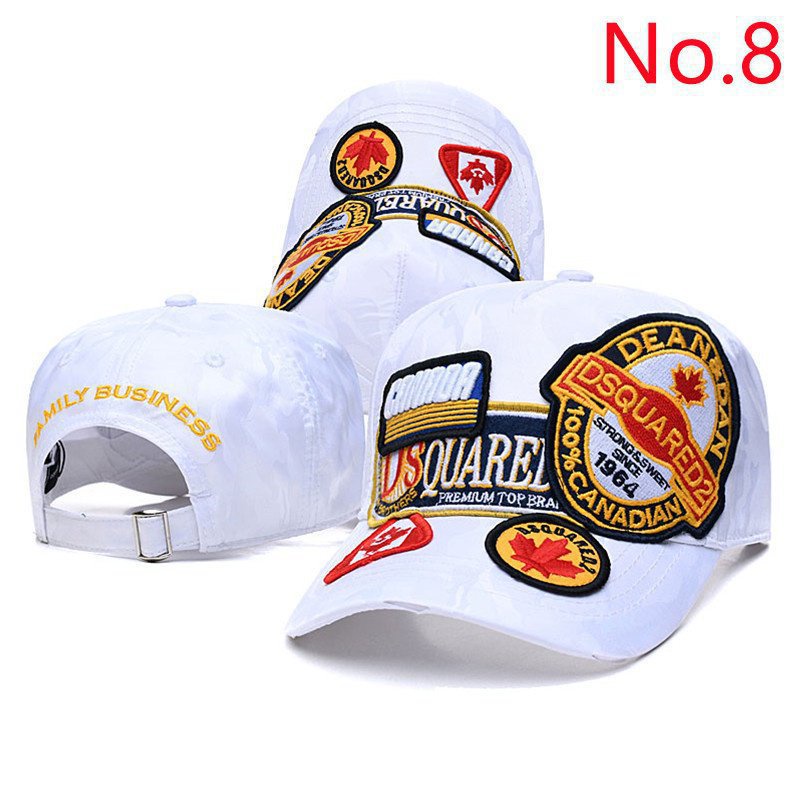 46 style Dsquared2 cap men and women Baseball elastic adjustable outdoor sports hat 6ioQ