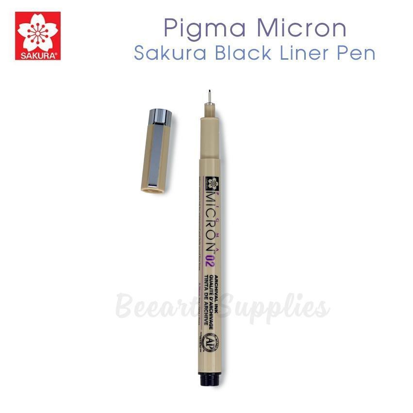 Bút vẽ kỹ thuật PIGMA MICRON/PIGMA BRUSH (Mực đen)