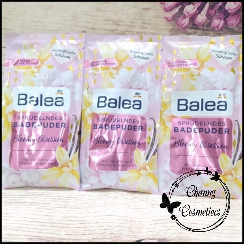 Bột tắm tạo bọt Balea dạng gói