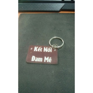 móc khóa phượt , mica
