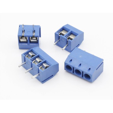 Đầu Nối Dây Điện, Domino  KF301 2p, KF301 3p Màu Xanh Dương/Xanh Lá