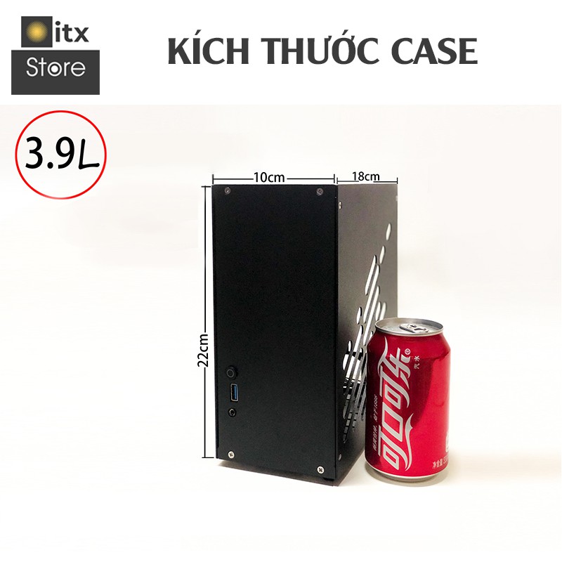 [ITX Store] - [Ver 2.0] Combo Case iTX M24 V2 Siêu Nhỏ Gọn (Case+Riser)