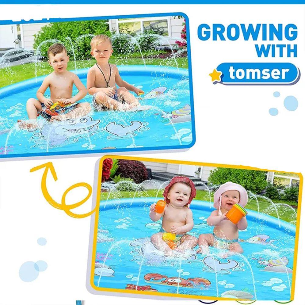 Thảm Phun Nước Bơm Hơi Vui Nhộn LAYOR1 Cho Sân Vườn