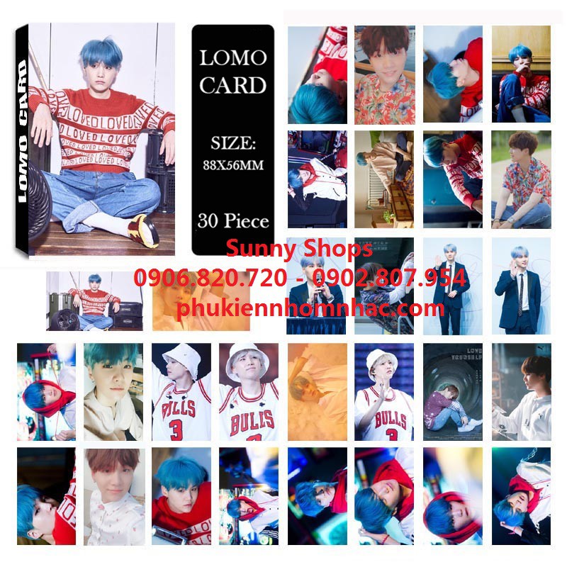 Lomocard BTS Love Yourself chung nhóm và thành viên | BigBuy360 - bigbuy360.vn