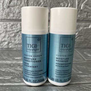 {Siêu rẻ}* Cặp Dầu Gội xả dưỡng ẩm TIGI COPYRIGHT MOISTURE TRIAL KIT 50ML X 2