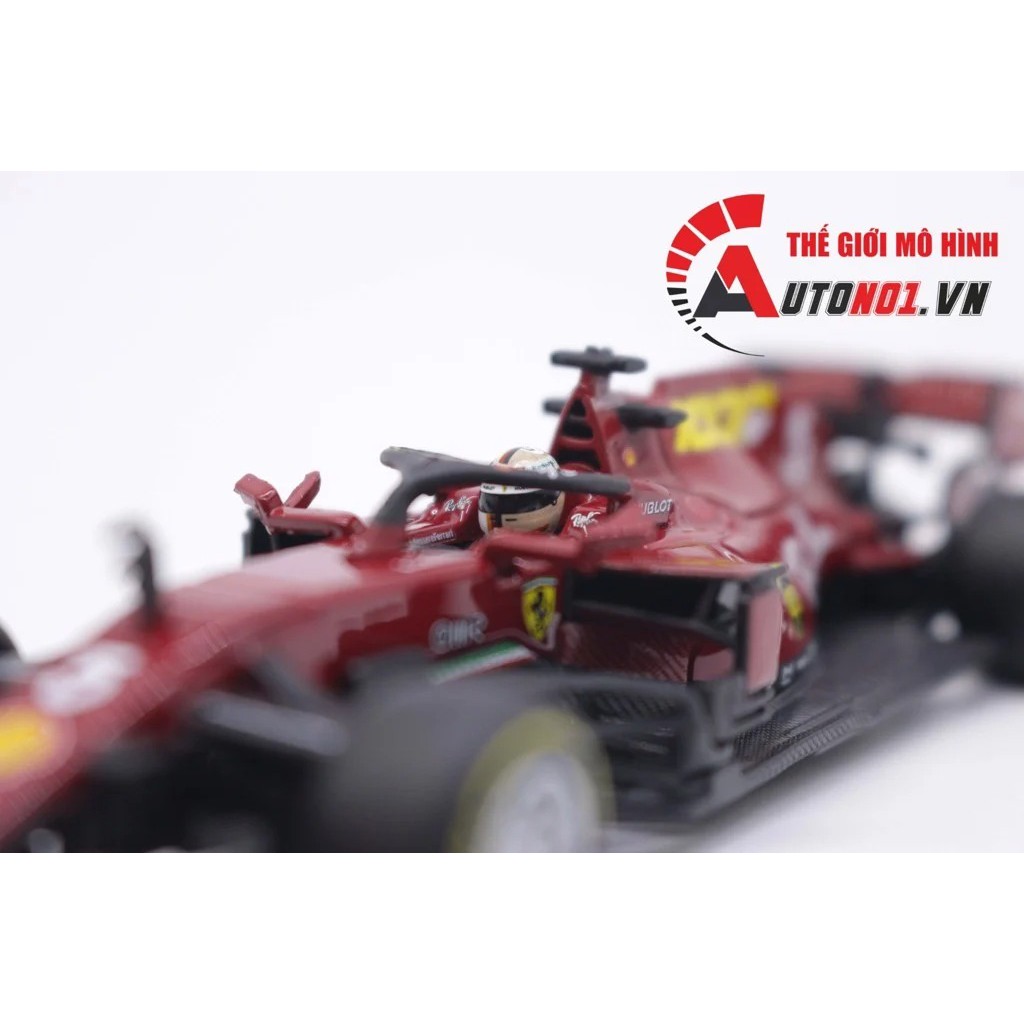 MÔ HÌNH XE F1 FERRARI SF1000 #5 HỘP MICA 1:43 BBURAGO 7541