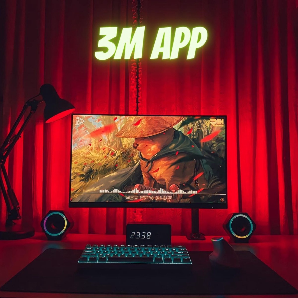 Cuộn đèn Led dây dán dài 3m đổi nhiều màu RGB điều khiển qua App