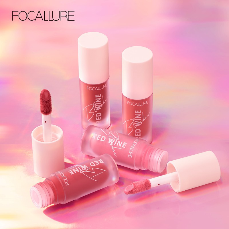 Phấn Má Hồng Dạng Lỏng Màu Đỏ Rượu Tự Nhiên Focallure