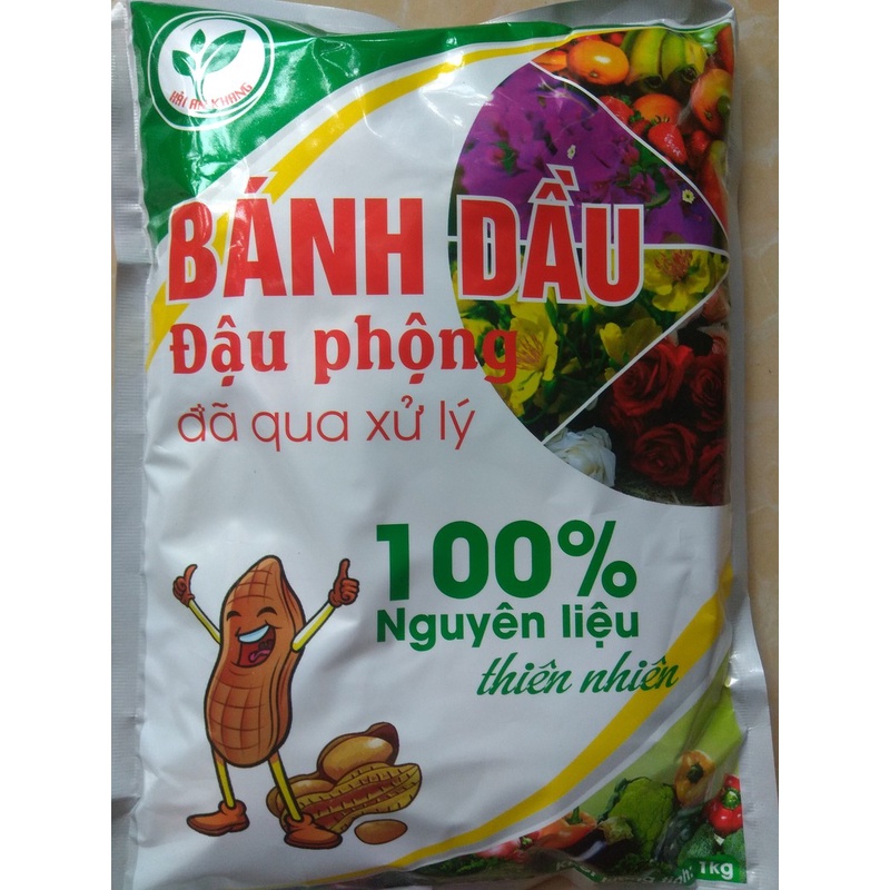 (SIÊU HOT) Bánh dầu đậu phộng đã qua xử lý 1kg