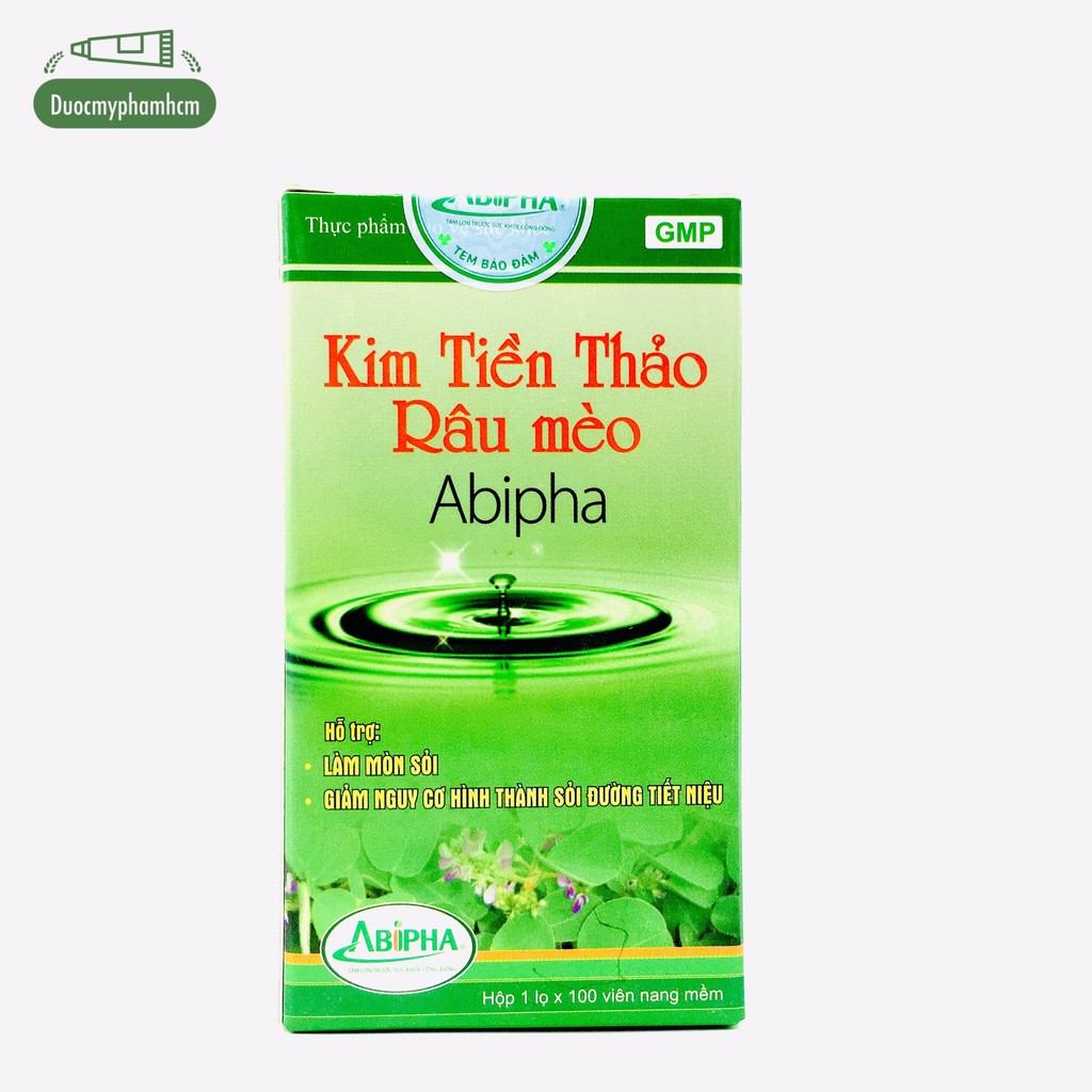 Kim tiền thảo Râu mèo abipha hỗ trợ điều trị sỏi thận, sỏi bàng quang, sỏi mật, sỏi đường tiết niệu