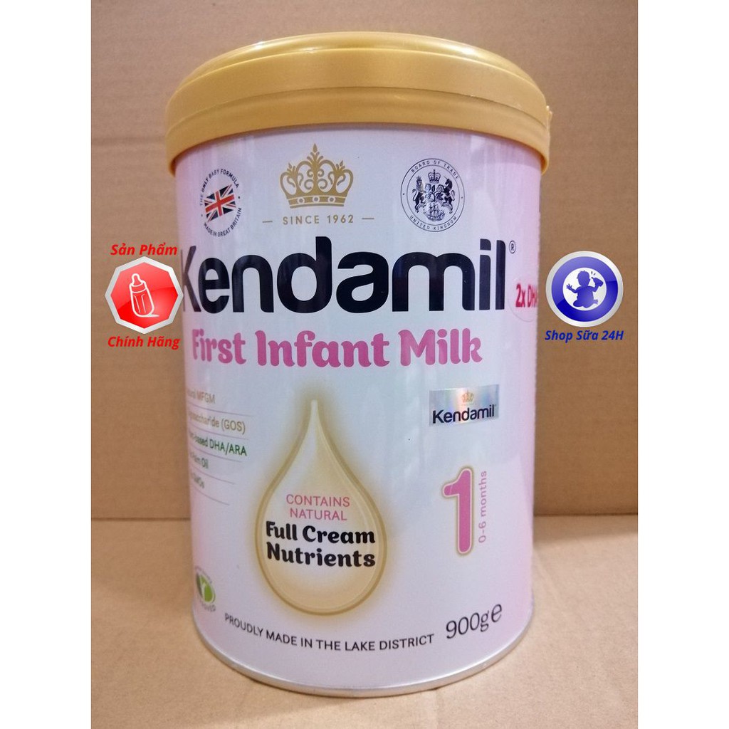 [DATE 2023] Sữa Kendamil Số 1 Lon 900g