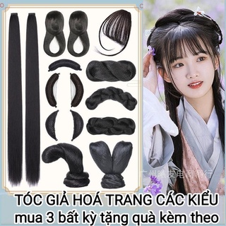 2 -Búi Tóc Giả Cài Đầu Hóa Trang CỔ TRANG SẴN Các Loại