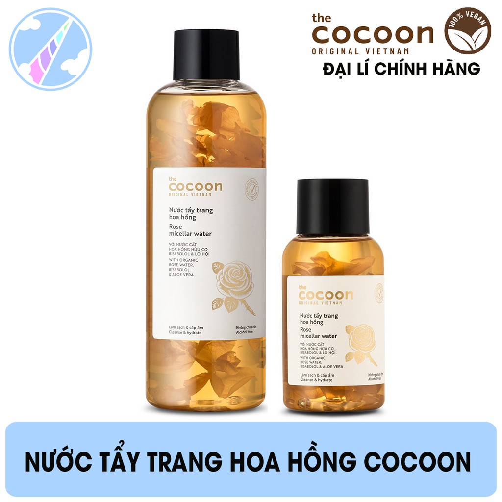 Nước Tẩy Trang Hoa Hồng Cocoon